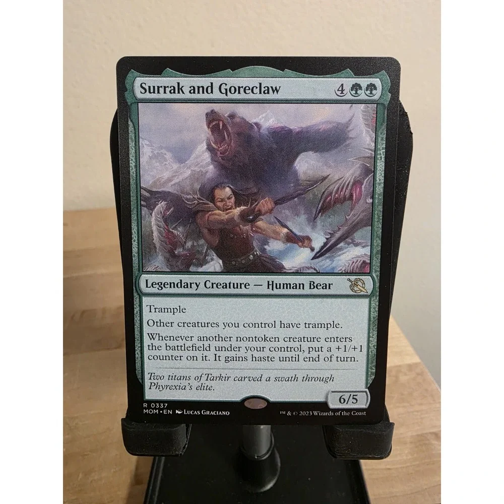 Surrak and Goreclaw MOM 337 NM Mtg Regular Rare